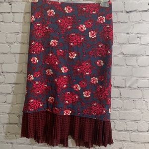 Anthropologie Maeve Nico Floral Pencil Skirt Size 6